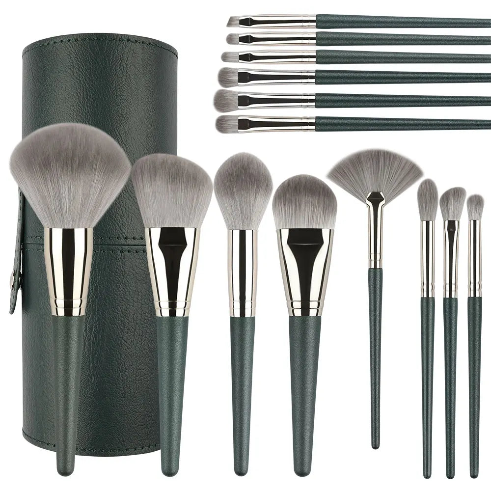13Pcs-14Pcs Makeup Brushes Soft Fluffy Makeup Tools Cosmetic Powder Eye Shadow Foundation Blush Blending Beauty Make Up Brush