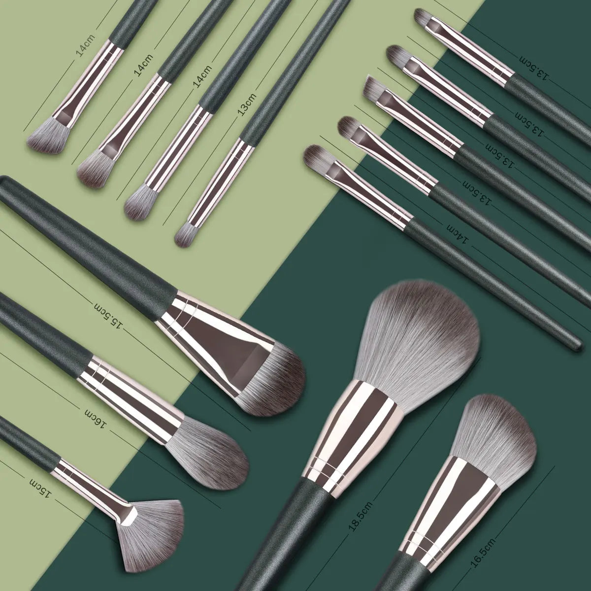 13Pcs-14Pcs Makeup Brushes Soft Fluffy Makeup Tools Cosmetic Powder Eye Shadow Foundation Blush Blending Beauty Make Up Brush