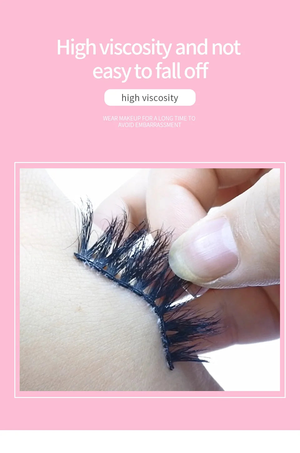 Eyelash Glue Wholesale 4/10/30 pcs Private Label White & Black Lash Glue Makeup Tools