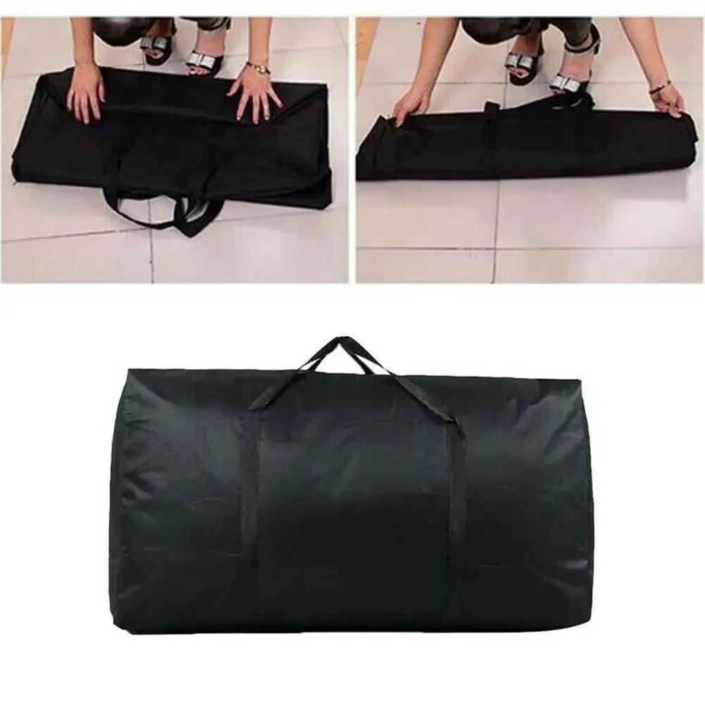 Extra Large Waterproof Moving Luggage Bags Laundry Shopping Bag Non-woven Fabric Cubes 80*48*25cm Home Storage Packing Tool
