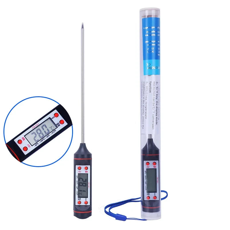 Temperature Meter Gauge Tool New Meat Thermometer Kitchen Digital Cooking Food Probe Electronic BBQ Cooking Tools
