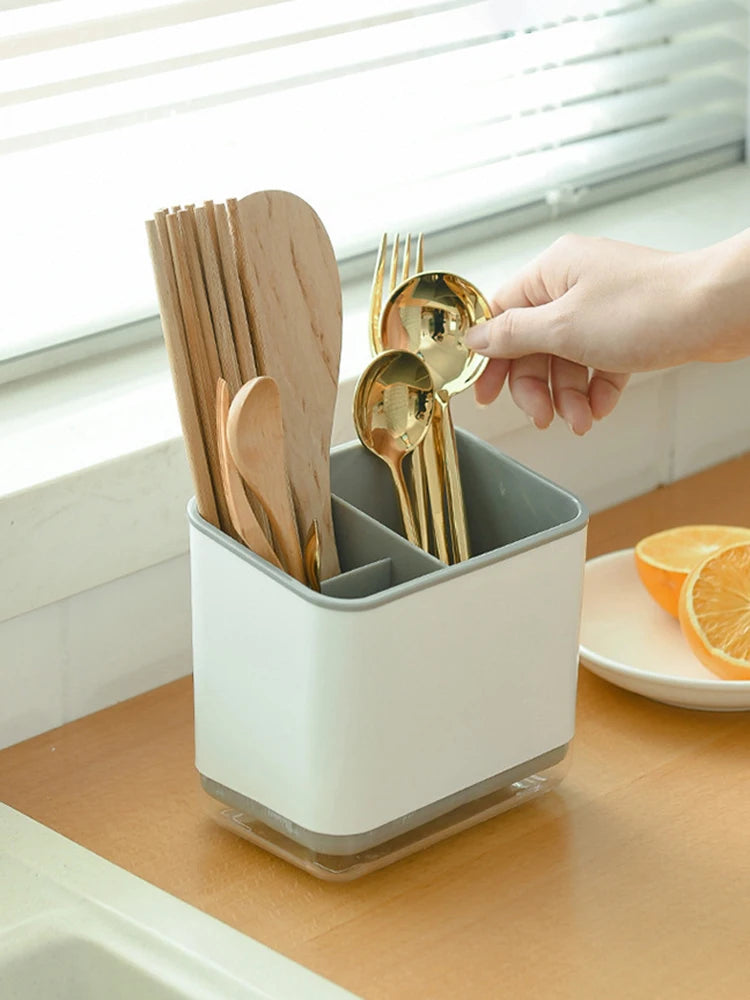 Household Multi-Functional Tableware Rack, Kitchen Tableware Drain Rack, Chopsticks Rack, Spoon, Chopsticks, Fork, Storage Rack
