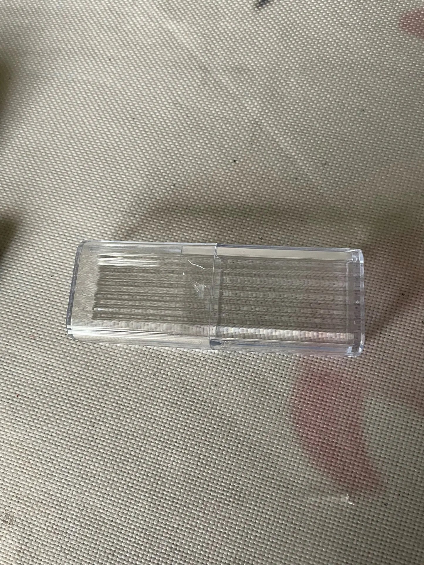 Household Storage Supplies Cotton Swab Storage Box Portable Travel Toothpick Band-aid Box Small Object Transparent Storage Box