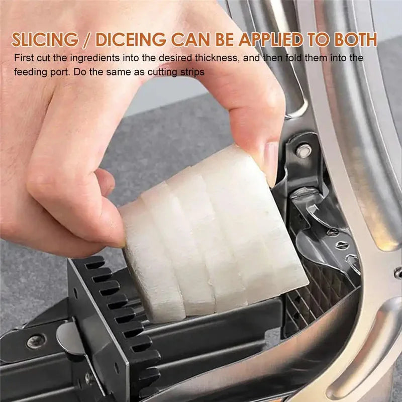 Kitchen tools are good helpers, potato slicer, manual french fry slicer, cucumber slicer, potato slicer, and slicer