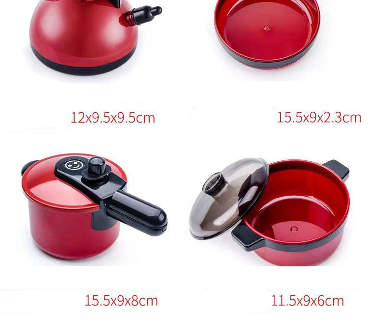 Children's Educational Simulation Play House Kitchen Toy set Girl Simulation Cooking Tableware Set Gifts Toys for Girls