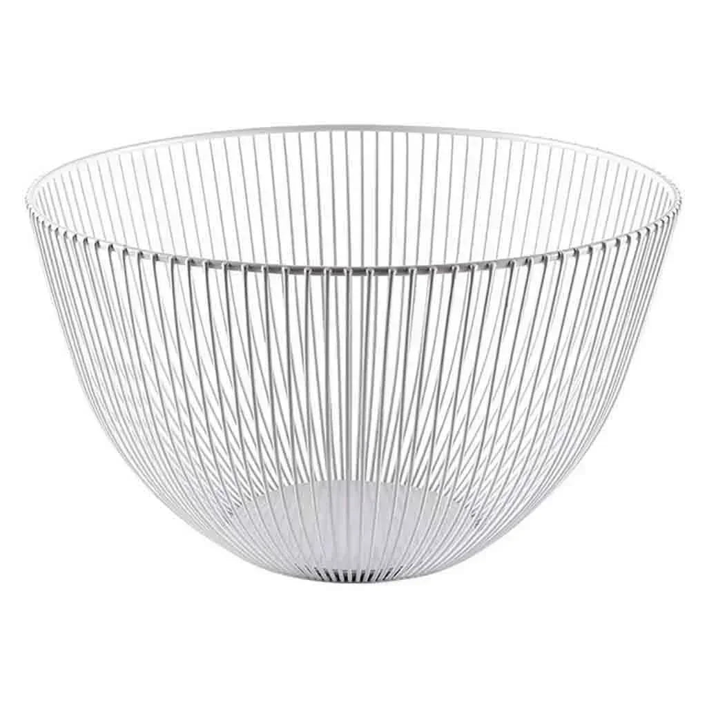 Household Tool Storage Basket Black Table Decoration Metal Candy Dish Kitchen Fruit Bowl Food Basket Iron Vegetable Home Holder