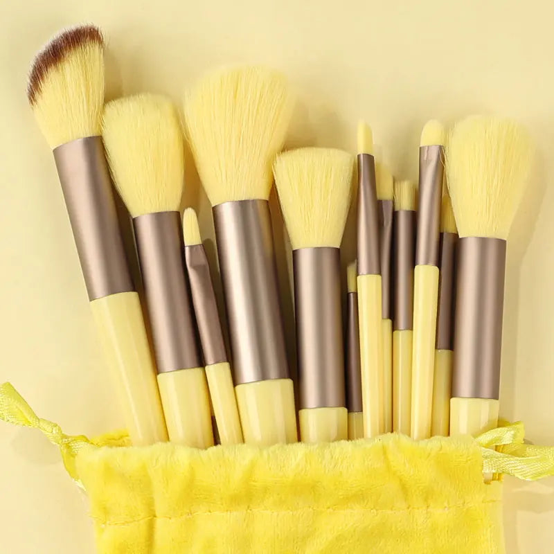 13Pcs-14Pcs Makeup Brushes Soft Fluffy Makeup Tools Cosmetic Powder Eye Shadow Foundation Blush Blending Beauty Make Up Brush