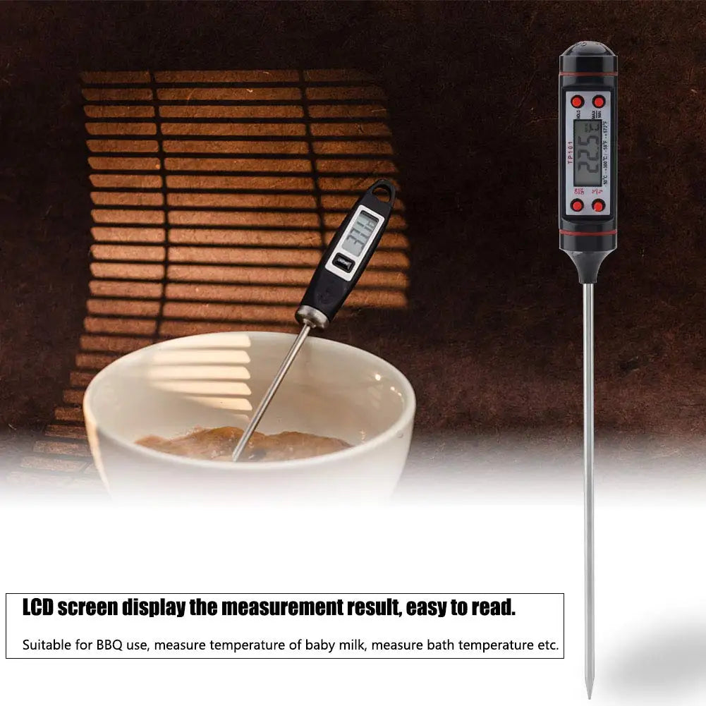 Temperature Meter Gauge Tool New Meat Thermometer Kitchen Digital Cooking Food Probe Electronic BBQ Cooking Tools