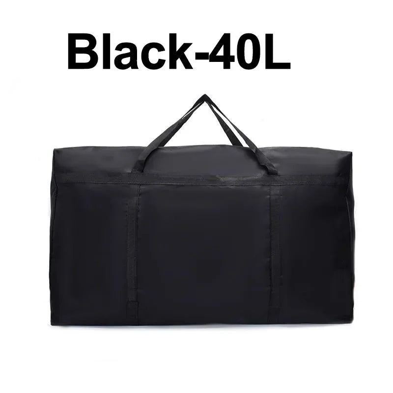 Extra Large Waterproof Moving Luggage Bags Laundry Shopping Bag Non-woven Fabric Cubes 80*48*25cm Home Storage Packing Tool