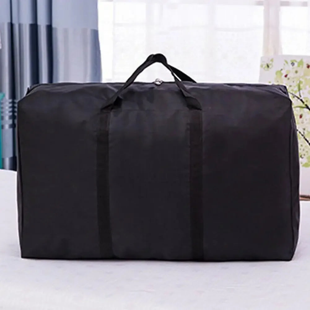 Extra Large Waterproof Moving Luggage Bags Laundry Shopping Bag Non-woven Fabric Cubes 80*48*25cm Home Storage Packing Tool