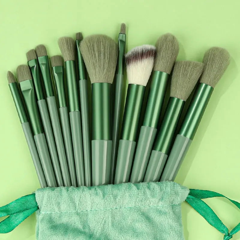 13Pcs-14Pcs Makeup Brushes Soft Fluffy Makeup Tools Cosmetic Powder Eye Shadow Foundation Blush Blending Beauty Make Up Brush