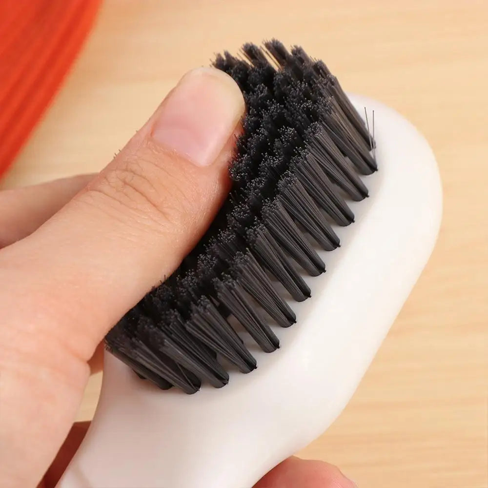 Household Cleaner Tools Liquid Shoe Brush Shoe Clothing Board Brush Soap Dispenser Cleaning Brush Plastic Clothes Brush
