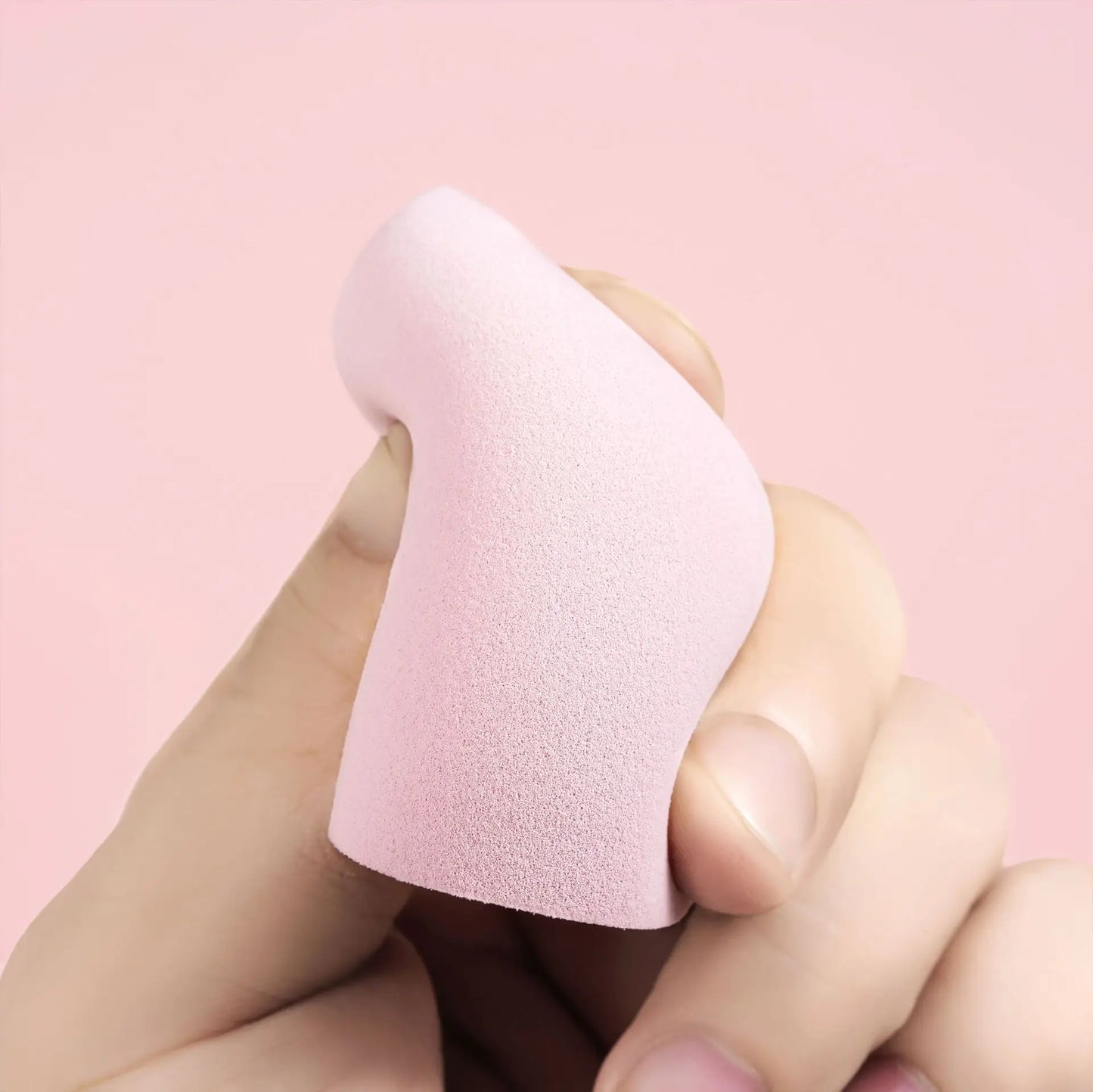 4Pcs Makeup Sponge Powder Puff Dry and Wet Combined Beauty Foundation Tools Cosmetic Ball Powder Puff Bevel Cut Make Up Sponge