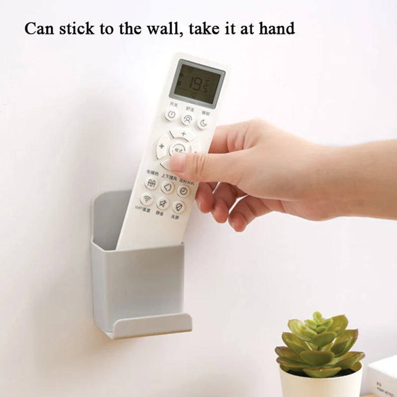Room Organizer Wall Shelf Key Sundries Storage Rack Remote Holder No Punching Key Sundries Classic Multi-function Organizer ์ ๋ฐ