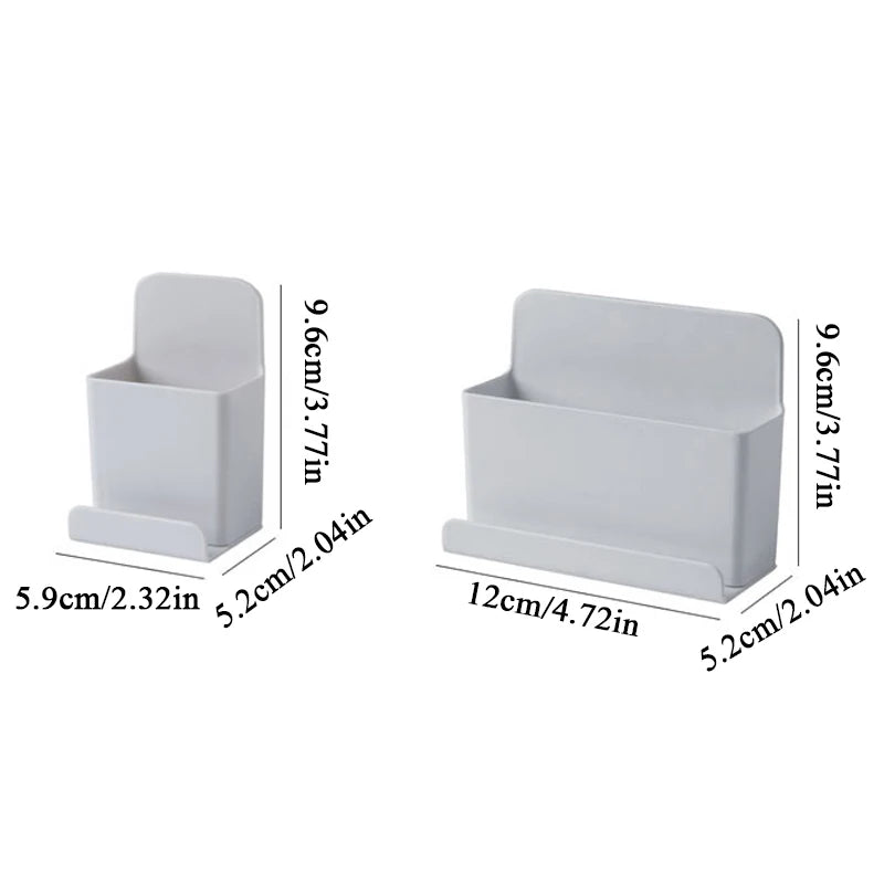 Room Organizer Wall Shelf Key Sundries Storage Rack Remote Holder No Punching Key Sundries Classic Multi-function Organizer ์ ๋ฐ
