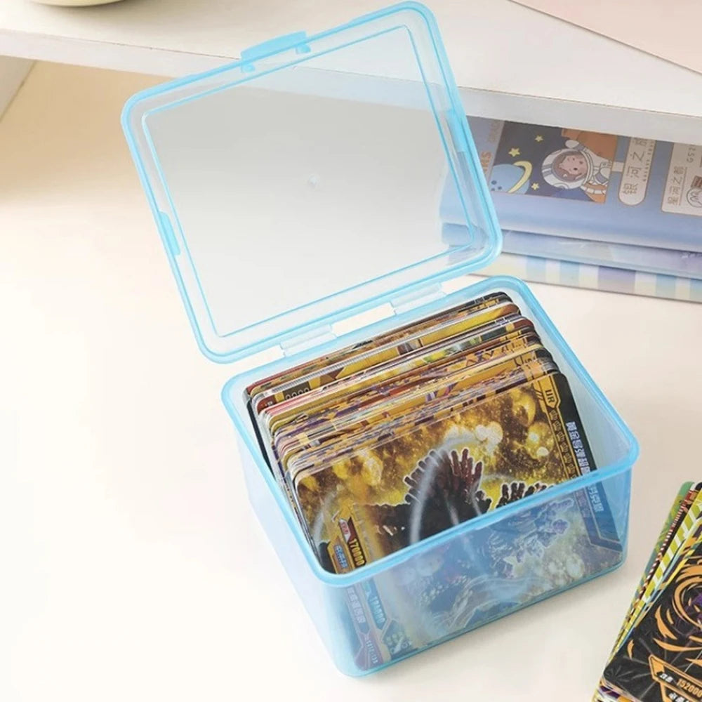 Household Storage Supplies Cotton Swab Storage Box Portable Travel Toothpick Band-aid Box Small Object Transparent Storage Box