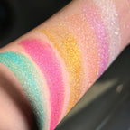 2pcs Glitter Body Highlighter Powder Spray Set with a Refill Bottle