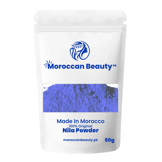 Moroccan Blue Nila Powder – Traditional Care for Glowing Skin