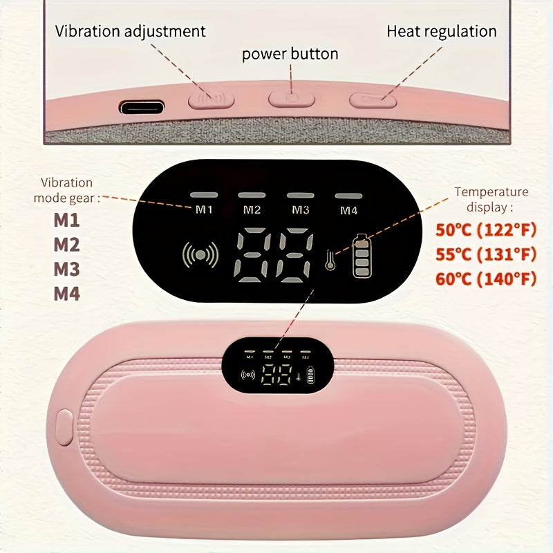 USB charging portable abdominal and waist heating belt, Electric Belt