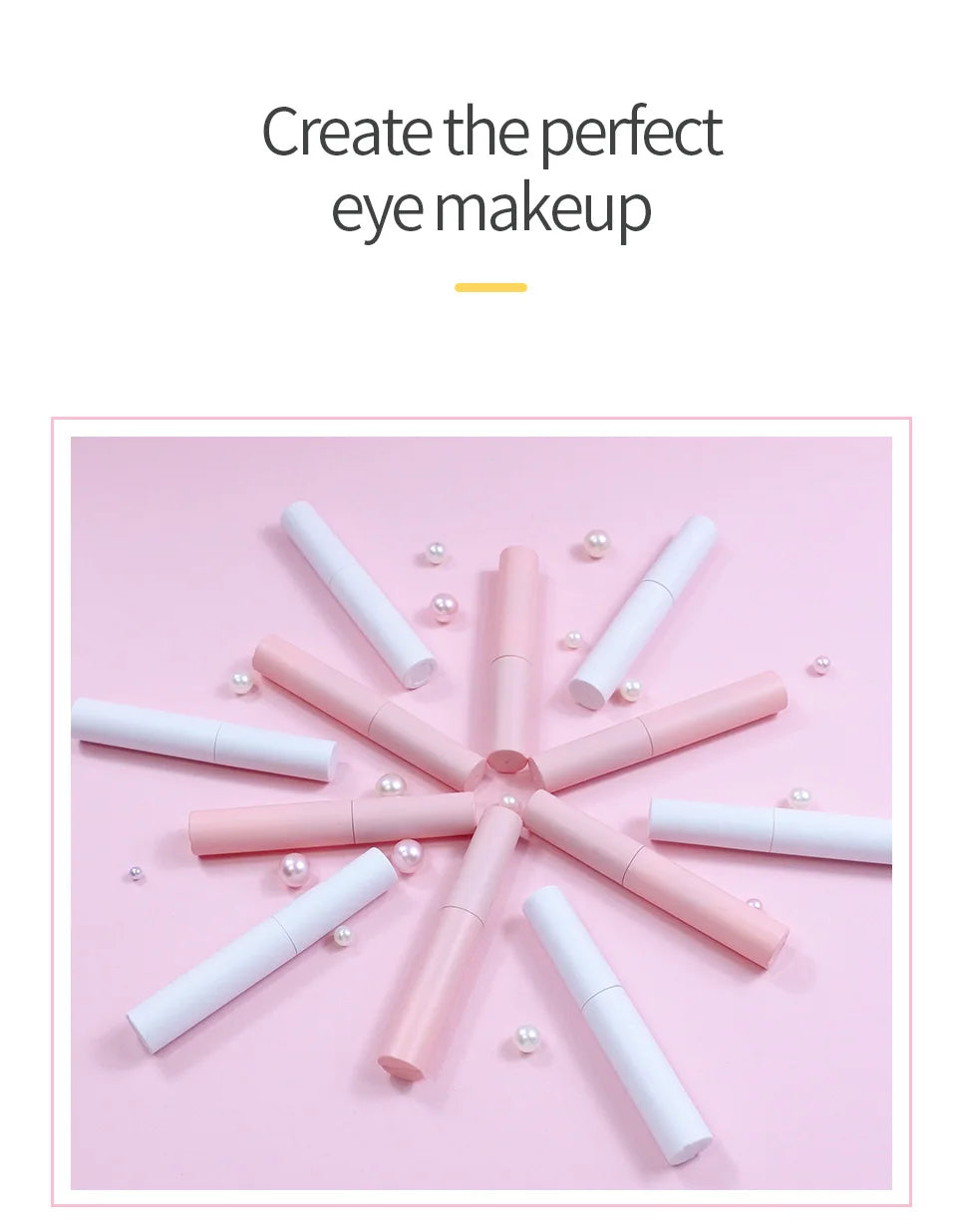 Eyelash Glue Wholesale 4/10/30 pcs Private Label White & Black Lash Glue Makeup Tools