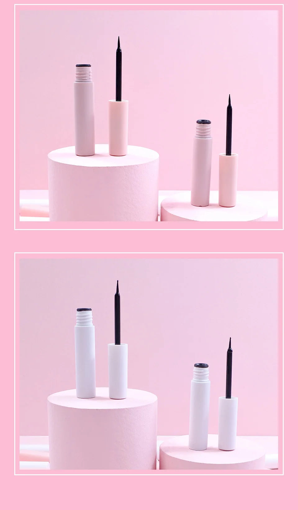 Eyelash Glue Wholesale 4/10/30 pcs Private Label White & Black Lash Glue Makeup Tools