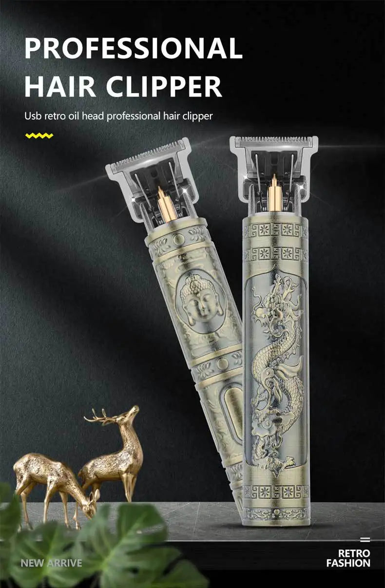 Retro T9 Original Haircutting Machine Set Jackets Trimmer Men's Electric Shaver