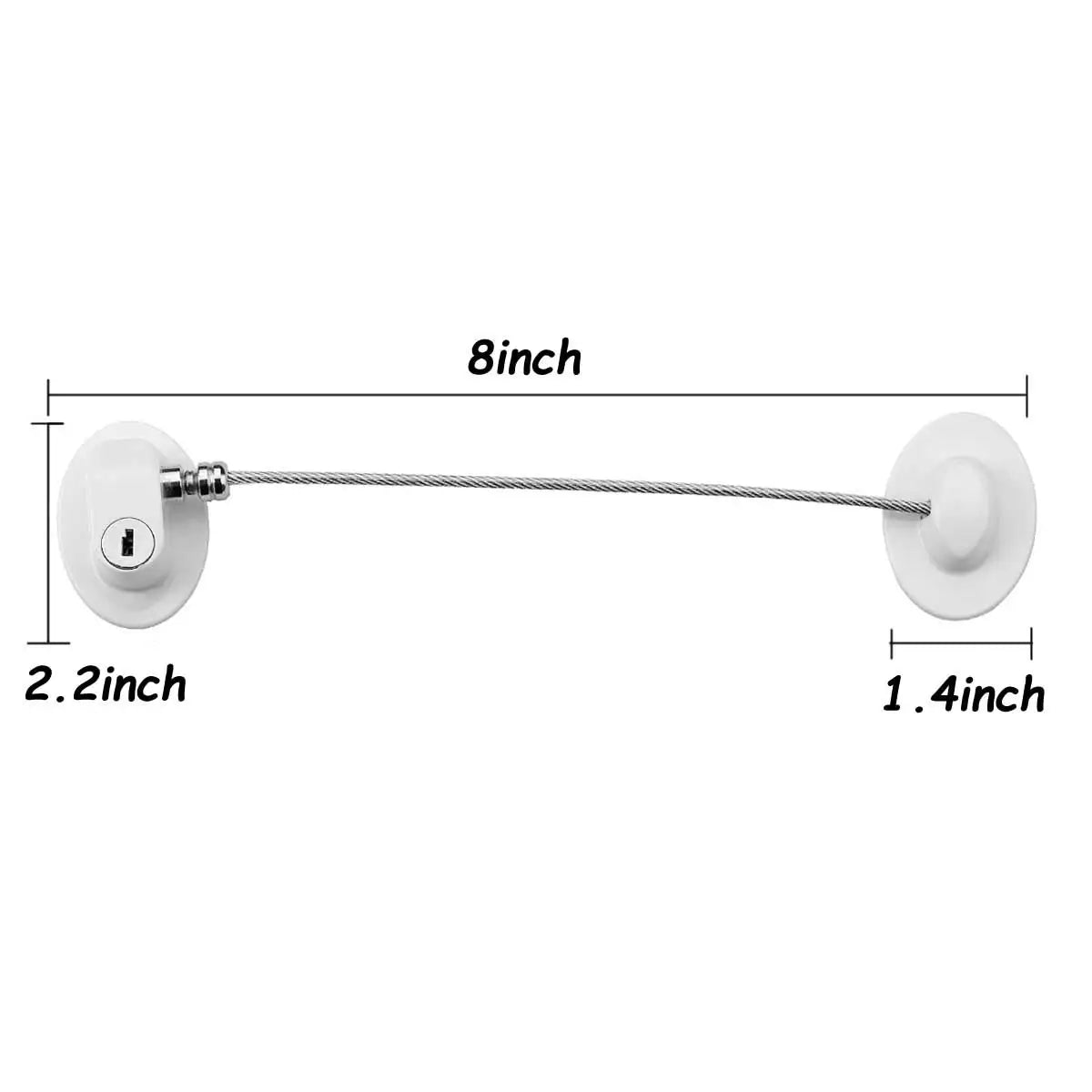 Kid Safe Window Limiter Baby Safety Lock  for Fridge Cabinet Door Drawer Washer