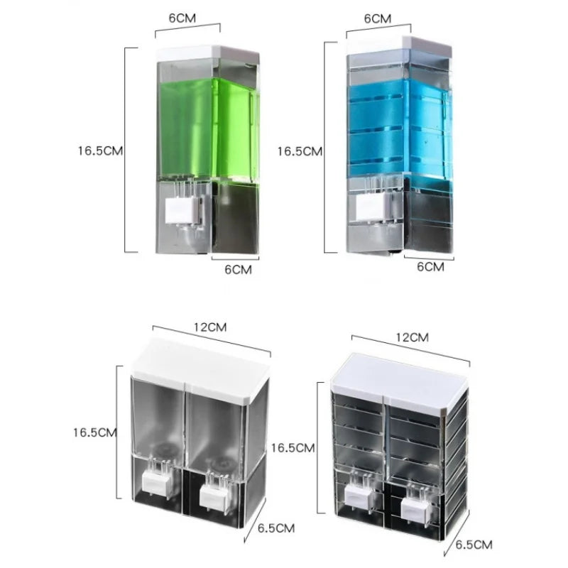 Manual Soap Dispenser Wall Mounted Bathroom Soap Dispenser