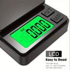 Precision Pocket Scale 1000g X 0.1g - Digital Gram, Food, , Ounces/Grains Scale