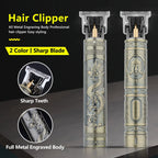 Retro T9 Original Haircutting Machine Set Jackets Trimmer Men's Electric Shaver