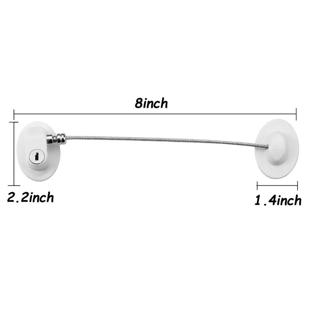 Kid Safe Window Limiter Baby Safety Lock  for Fridge Cabinet Door Drawer Washer
