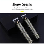 Retro T9 Original Haircutting Machine Set Jackets Trimmer Men's Electric Shaver