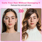 New 6pcs/set 3 Sizes Detachable Handle Hair Roller Brush with Positioning Clips