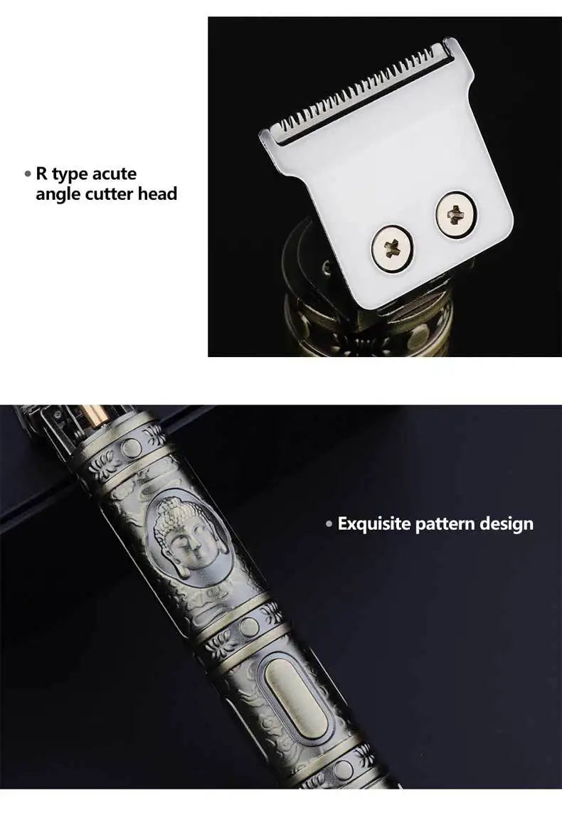 Retro T9 Original Haircutting Machine Set Jackets Trimmer Men's Electric Shaver