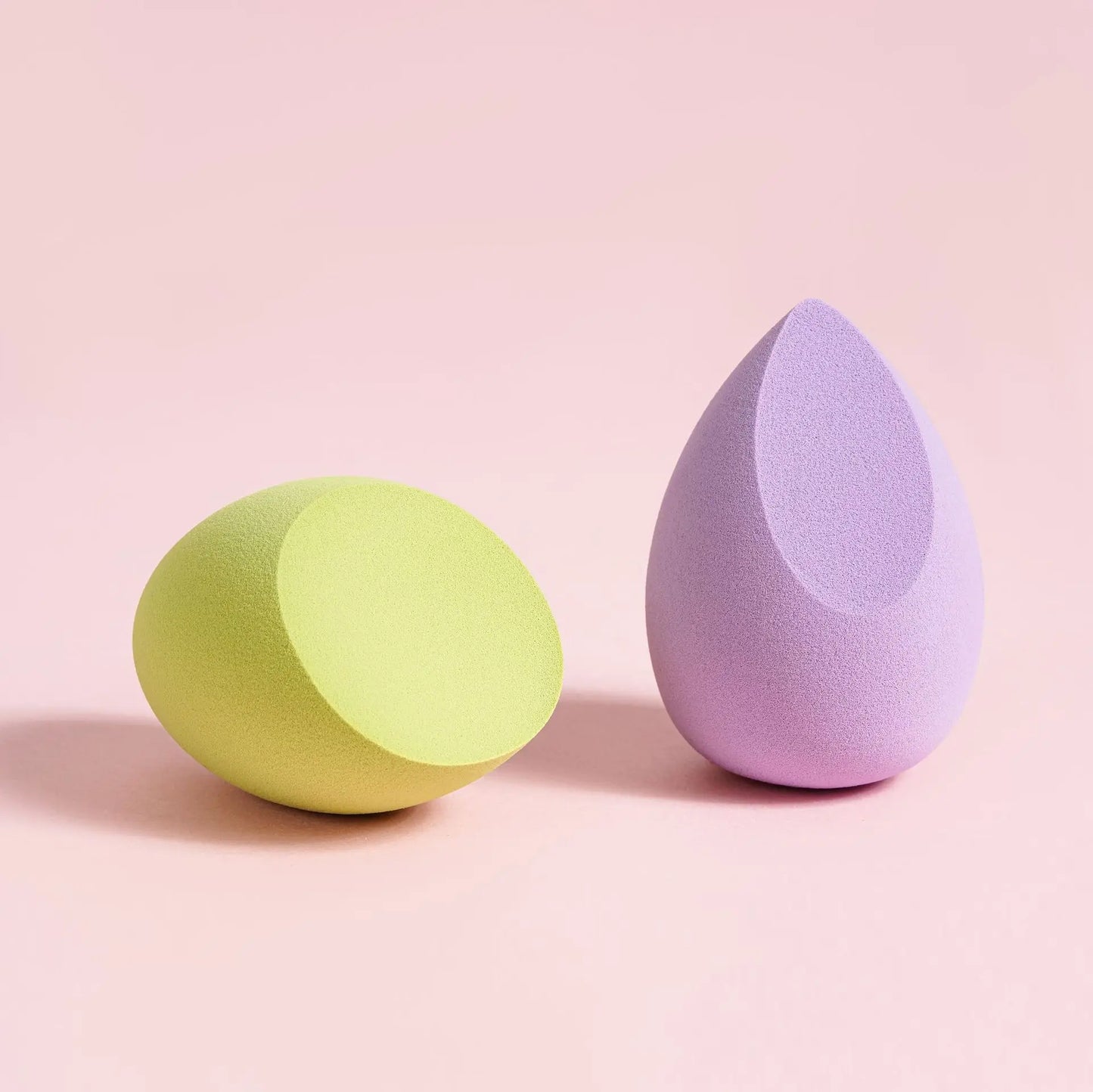 4Pcs Makeup Sponge Powder Puff Dry and Wet Combined Beauty Foundation Tools Cosmetic Ball Powder Puff Bevel Cut Make Up Sponge