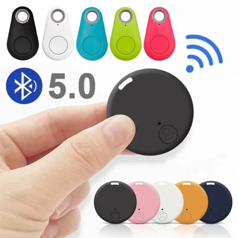 Mini GPS Locator AntiLost Alarm Wallet Keychain Smart Tag Bluetooth-Compatible Tracer