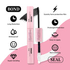 DIY Lashes Extension Kit Eyelashes 200 PCS Clusters Lash Bond