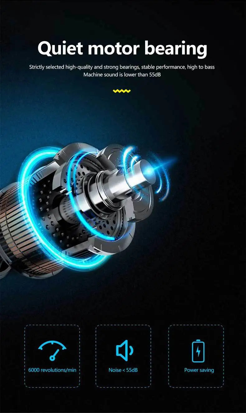 Retro T9 Original Haircutting Machine Set Jackets Trimmer Men's Electric Shaver