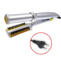 2-in-1 Hair Straightener and Curler for Styling Flat Iron Hairdressing Tool